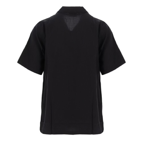 PLEASURES abstract loose fit button down shirt. Short sleeves. Worn once. - Picture 4 of 7